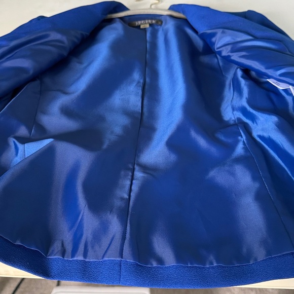 Kasper Women's Vibrant Royal Blue Suit Jacket SZ6. - Picture 8 of 15